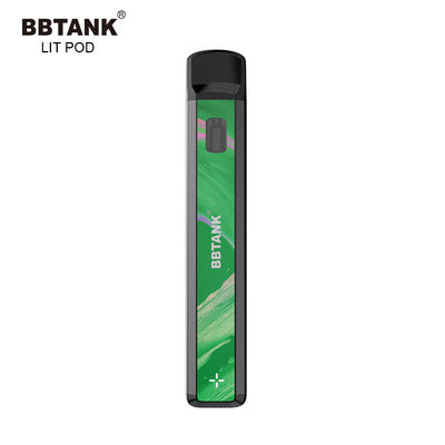 Dispositivo eliminabile del baccello del vape della bobina 1.0ml della batteria ricaricabile dell'olio ceramico del cbd
