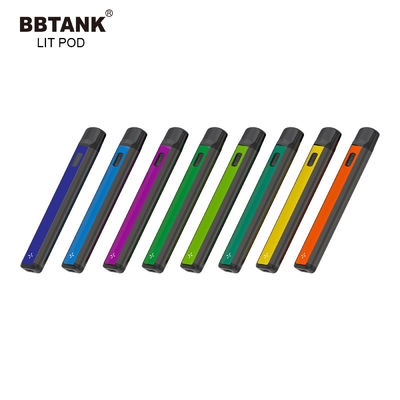 Dispositivo eliminabile del baccello del vape della bobina 1.0ml della batteria ricaricabile dell'olio ceramico del cbd
