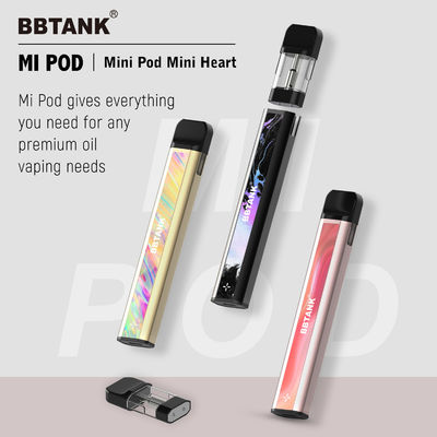 Corredo del baccello del fumo dell'OEM, 1g vaporizzatore di fumo Pen Reusable Battery