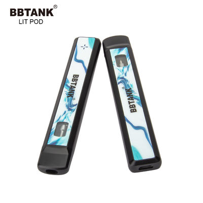 Delta esile completo 10 Vape eliminabile Pen Ceramic Coil di grammo 530mAh
