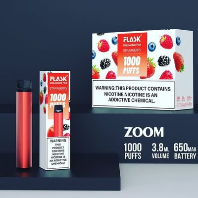 ZUMA l'alta qualità 1000puffs 650mah 304 Stianless della stabilità dei dispositivi di Vapepen di disposizione d'acciaio