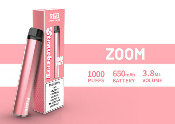 ZUMA l'alta qualità 1000puffs 650mah 304 Stianless della stabilità dei dispositivi di Vapepen di disposizione d'acciaio