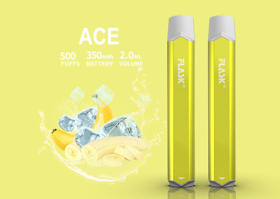 penna del vaporizzatore condita flusso d'aria 500pa, nicotina Vape di 100mm eliminabile