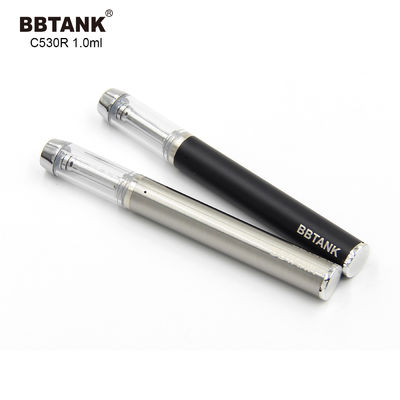 Dispositivo eliminabile d'argento di 1.0ml CBD Vape, penna di Vape dell'olio di 1.5ohm CBD