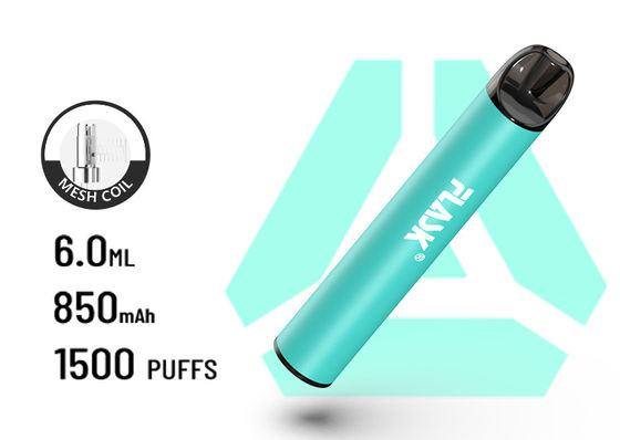 Batteria a spirale eliminabile 850Mah della maglia di VapePen 1500puffs del grande flusso d'aria di F900 P6