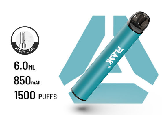 Batteria a spirale eliminabile 850Mah della maglia di VapePen 1500puffs del grande flusso d'aria di F900 P6