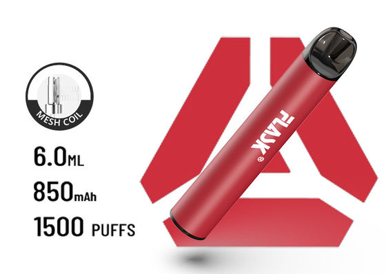 Capacità eliminabile della batteria 850Mah del meshcoil dei soffi 1500puffs di VapePen del migliore flusso d'aria di F900 P6 grande