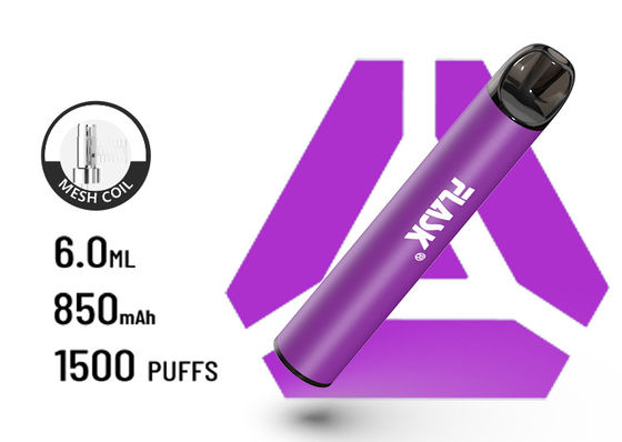 Capacità eliminabile del succo della bobina 6.0ml della maglia della penna 1500puffs di Vape di vapenation del freshvape di F900 P6
