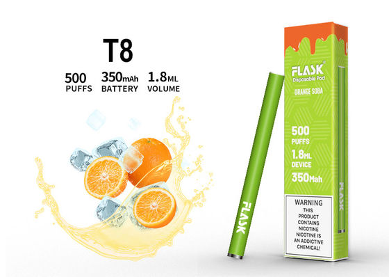 Dispositivo eliminabile del baccello del FCC 1.8ml Vape, penna elettronica di 1.5oHM Vape
