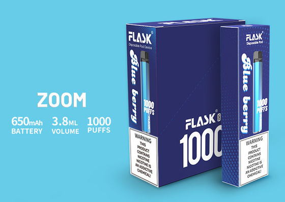 E-succo di alta qualità 0%2%5%Nicsalt 1000puffs del prodotto 650Mah 3.8ml di Vapepen di disposizione dello ZOOM