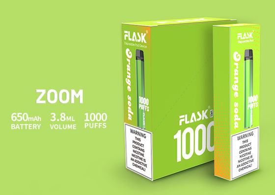E-succo di alta qualità 0%2%5%Nicsalt 1000puffs del prodotto 650Mah 3.8ml di Vapepen di disposizione dello ZOOM