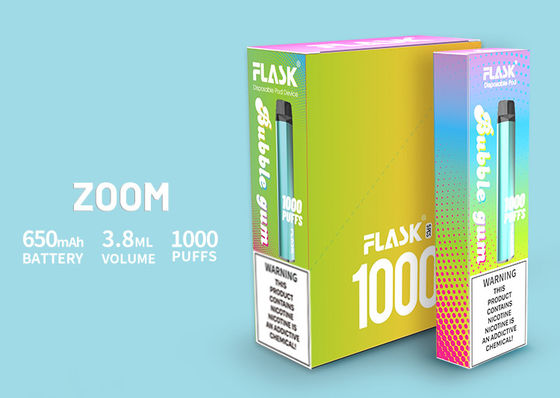 E-succo di alta qualità 0%2%5%Nicsalt 1000puffs del prodotto 650Mah 3.8ml di Vapepen di disposizione dello ZOOM