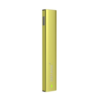 Dispositivo elettronico eliminabile giallo di Vaping della sigaretta di 3.7V 350mAh
