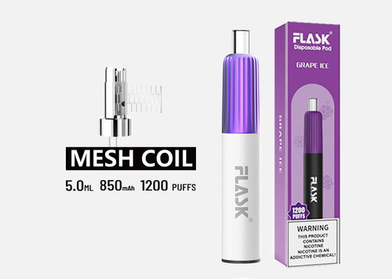 Il CE 304SS ha condito la penna del vaporizzatore, bastone eliminabile di Vape di 1200 soffi