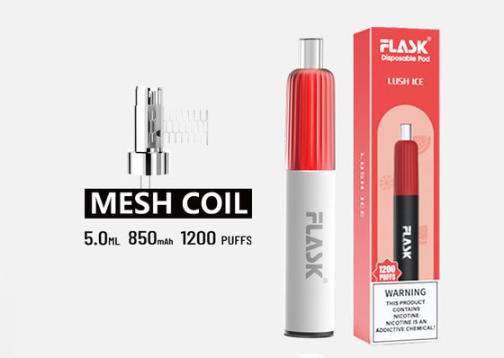 Dispositivo eliminabile del baccello di Vape di sapore del doppio del ghiaccio 5g della fragola dell'OEM