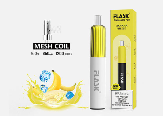 Certificazione eliminabile del baccello ROHS di Vape di sapore doppio del ODM 5ml