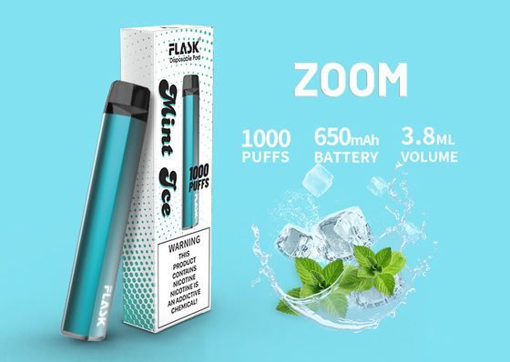 cartuccia ceramica dell'olio 1000puffs, cartuccia di 3.8ml 650 Mah Flavored CBD Vape