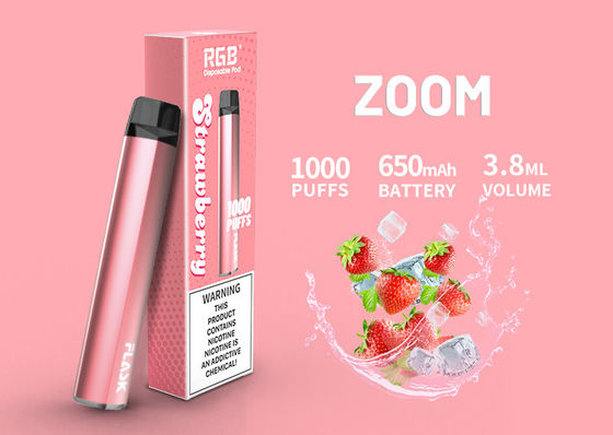 cartuccia ceramica dell'olio 1000puffs, cartuccia di 3.8ml 650 Mah Flavored CBD Vape