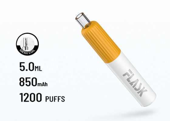 1200 dispositivo elettronico eliminabile libero di Vaping della sigaretta del nicotina dei soffi 5.0ml