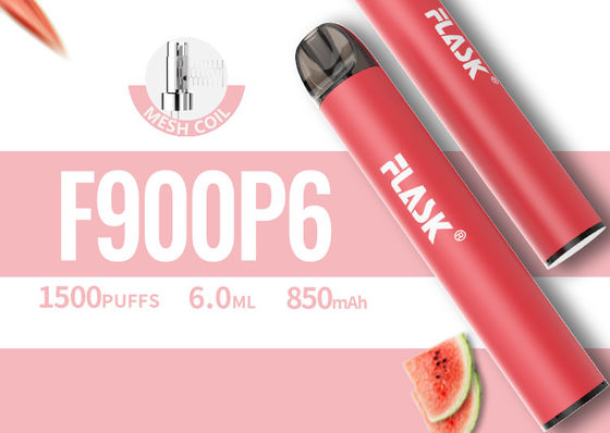 304 sigaretta elettronica Vape di Stianless del dispositivo eliminabile del baccello dell'acciaio 50mg