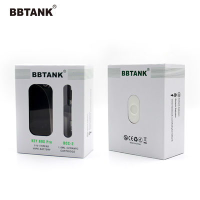 Verniciatura del Vape Pen Packaging Box, imballaggio pieghevole della cartuccia dell'olio di THC