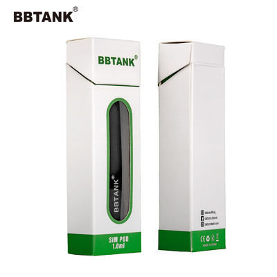 Cartone di carta CBD Vape Pen Boxes Embossing Printing di Eco