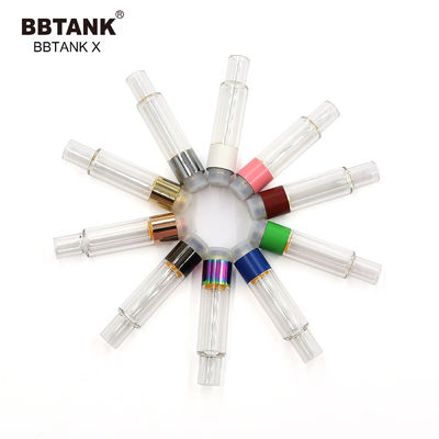 bobina ceramica della cartuccia 510 di vetro dell'olio di 1.0ml THC con la batteria esile