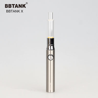 bobina ceramica della cartuccia 510 di vetro dell'olio di 1.0ml THC con la batteria esile