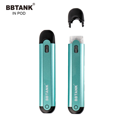 THC Vape eliminabile BBTANK nella penna spessa dell'olio della penna CBD del vape di delta 8 del sistema del baccello dell'olio di E-cig 350mah della ricarica del baccello