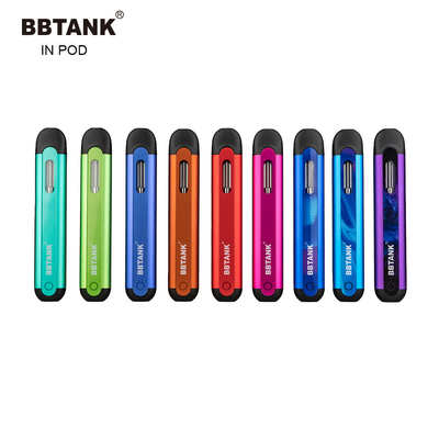 THC Vape eliminabile BBTANK nella penna spessa dell'olio della penna CBD del vape di delta 8 del sistema del baccello dell'olio di E-cig 350mah della ricarica del baccello