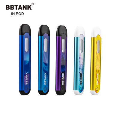 BBTANK dispositivo eliminabile del baccello del vape del lil della penna spessa dell'olio da 2 ml ricaricabile nella penna su ordinazione CBD di Vape del baccello dell'olio di delta 8 di logo del BACCELLO