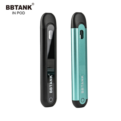 BBTANK IN baccello ceramico eliminabile di Vape della bobina del dispositivo 2ml di Vape dell'olio distillato del BACCELLO THC con i processi 100% di controllo di qualità