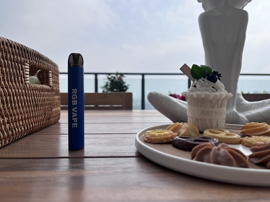 Cig sano eliminabile del dispositivo 850mah E del baccello di RGB Mesh Coil 6ml Vape