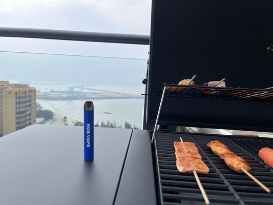 Cig sano eliminabile del dispositivo 850mah E del baccello di RGB Mesh Coil 6ml Vape