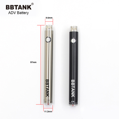 Il bottone della batteria di cig di 510 E preriscalda la batteria regolabile ricaricabile di ADV 510 di tensioni BBTANK