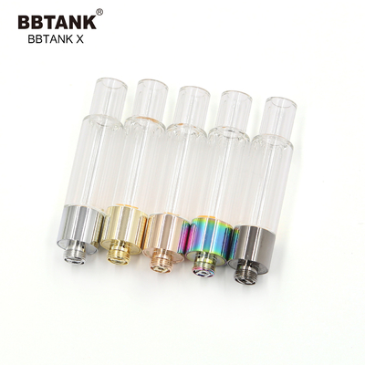 Cartuccia di vetro piena originale all'ingrosso 0.5ml 1,0 della fabbrica di BBTANK 2,0 grammi, 510 filo, olio di viscosità della vasta gamma di misura