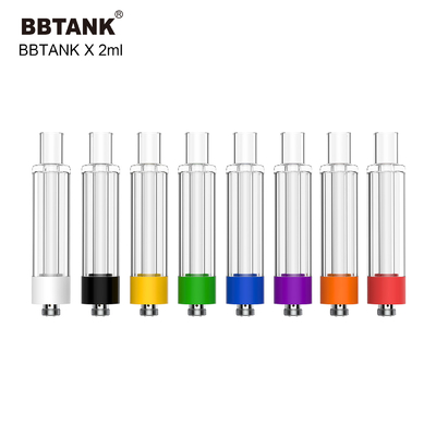 Cartuccia di vetro piena originale all'ingrosso 0.5ml 1,0 della fabbrica di BBTANK 2,0 grammi, 510 filo, olio di viscosità della vasta gamma di misura