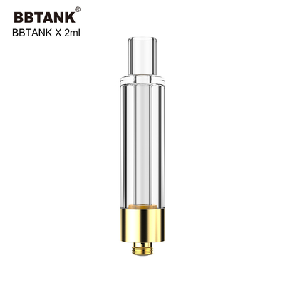 bobina ceramica della cartuccia dell'olio di 2ml CBD tutte le 510 cartucce di vetro di Threa nessuna colatura
