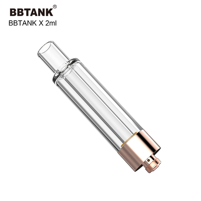 bobina ceramica della cartuccia dell'olio di 2ml CBD tutte le 510 cartucce di vetro di Threa nessuna colatura
